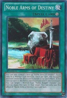 Noble Arms of Destiny - LTGY-EN087 - Super Rare 1st Edition Lord of the Tachyon Galaxy 1st Edition Singles *Espanol*