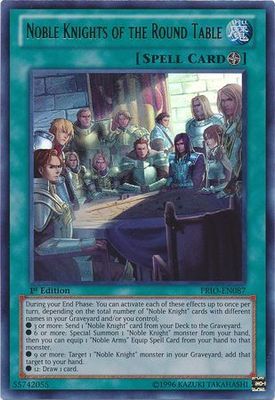 Noble Knights of the Round Table - PRIO-EN087 - Ultra Rare 1st Edition Primal Origin 1st Edition Singles *Espanol*