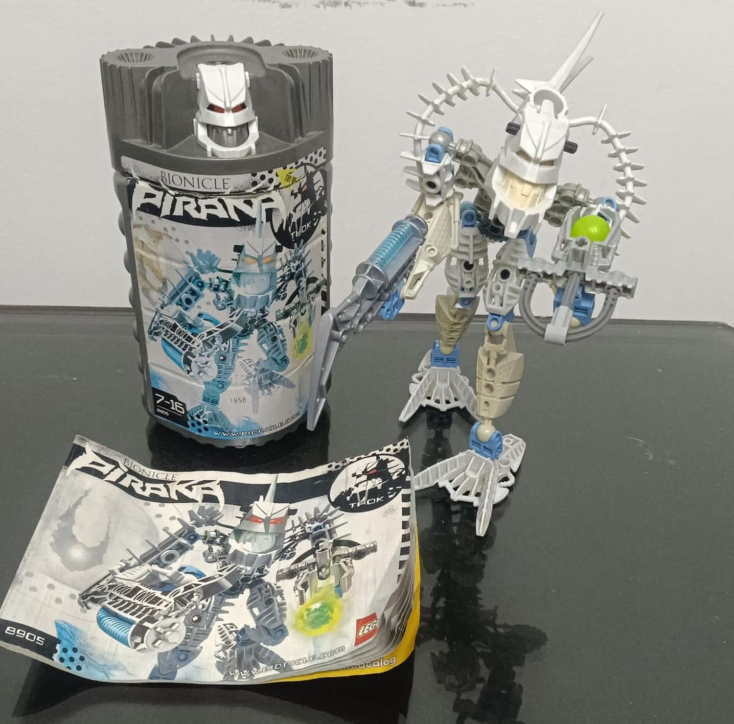 SH15 Thok Bionicle Figura Lego Completa Serie Piraka 8905