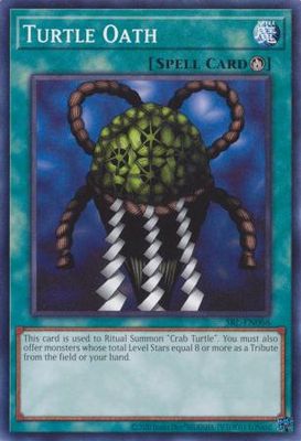 Turtle Oath - SRL-EN066 - Common Unlimited (25th Reprint) Spell Ruler 25th Anniversary Singles