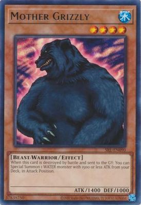 Mother Grizzly - SRL-EN090 - Rare Unlimited (25th Reprint) Spell Ruler 25th Anniversary Singles