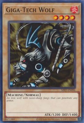 Giga-Tech Wolf - MRD-EN096 - Common Unlimited (25th Reprint) Metal Raiders 25th Anniversary Singles