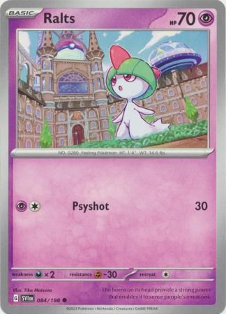 Ralts - 084/198 - Common Scarlet &amp; Violet (Base Set) Singles