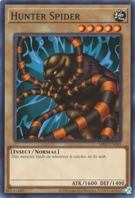 Hunter Spider - MRD-EN049 - Common Unlimited (25th Reprint) Metal Raiders 25th Anniversary Singles