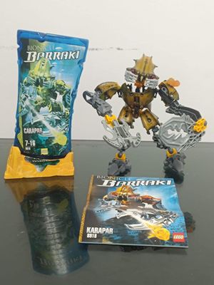 SH14 Carapar Bionicle Figura Lego Completa Serie Barraki 8918