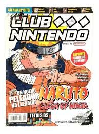 NELA-r, Club Nintendo Año 15 Numero 4 Naruto Revista