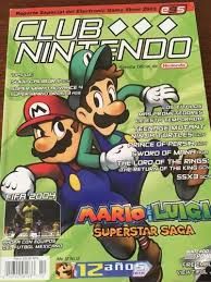 NELA-r, Club Nintendo Año 12 Numero 12 Mario and Luigi Revista