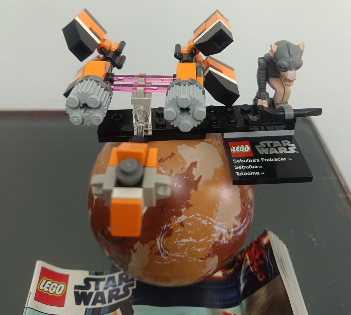 SH15 Set LEGO Star Wars 9675: Sebulba&#39;s Podracer &amp; Tatooine.