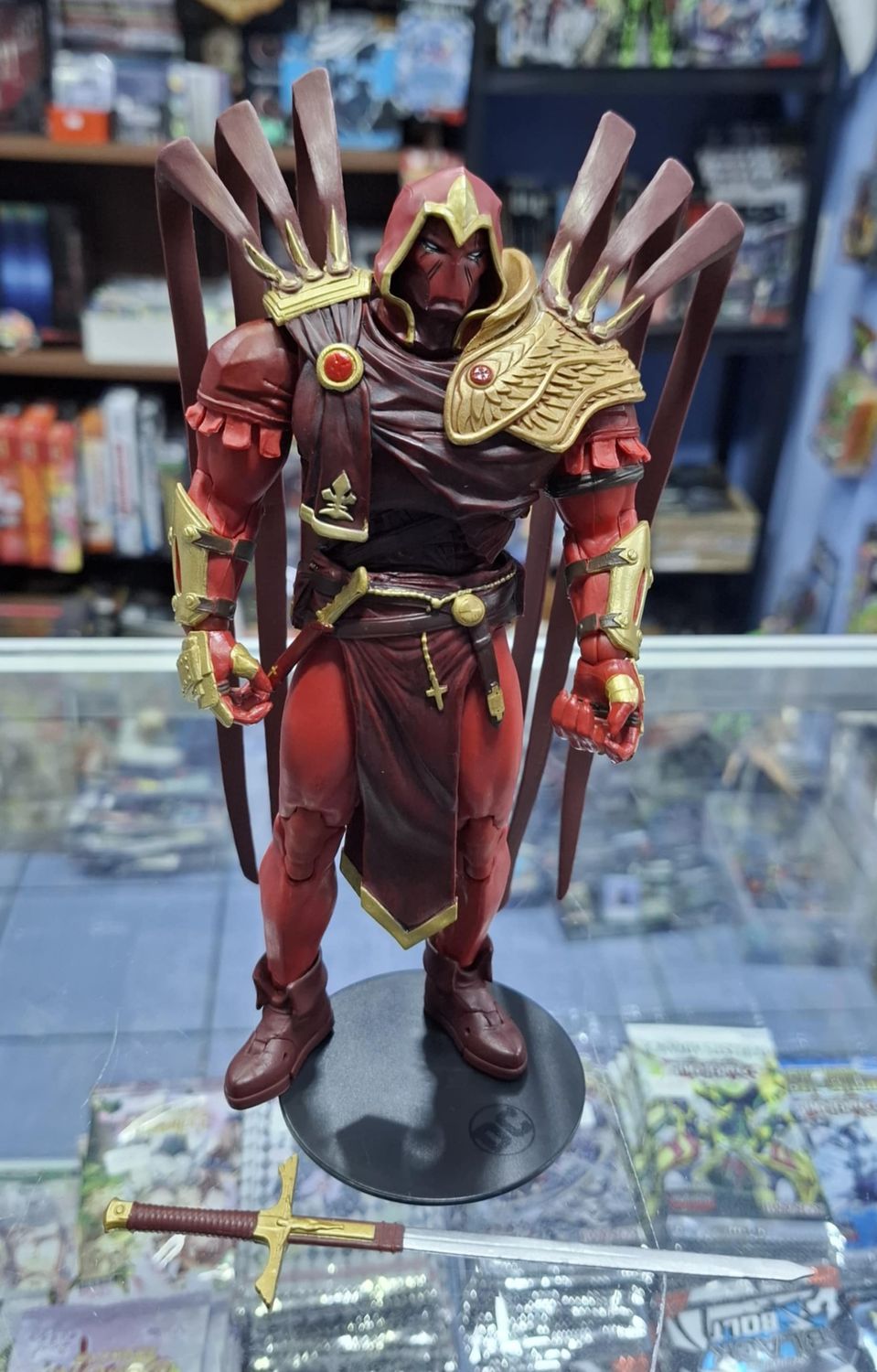 SH Azrael Figura Curse of the White Knight DC Multiverse McFarlane