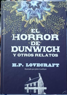 BAF1 El Horror de Dunwich y Otros Relatos Libro Tapa Dura Espanol HP Lovecraft Usado Estado 9/10