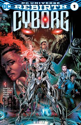 NELA Cyborg Comic Issue 1 DC Universe Rebirth