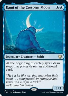 SJ Kami of the Crescent Moon - Commander: Innistrad: Crimson Vow (VOC) Commander: Innistrad: Crimson Vow