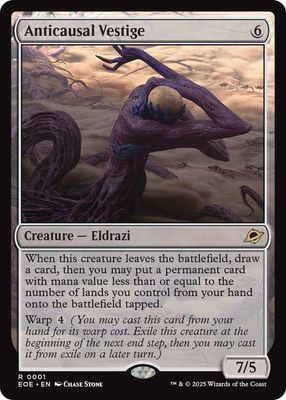 SJ Anticausal Vestige - Edge of Eternities (EOE) Edge of Eternities Foil