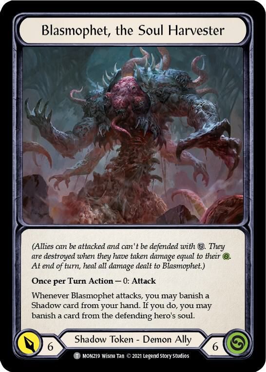 Blasmophet, the Soul Harvester // Ursur, the Soul Reaper - Monarch (MON) Monarch