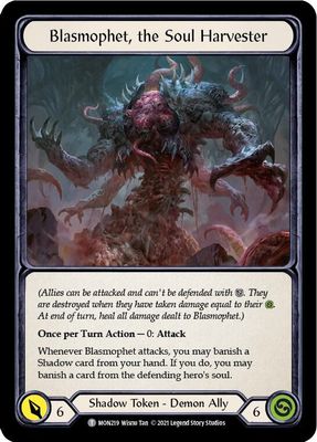 Blasmophet, the Soul Harvester // Ursur, the Soul Reaper - Monarch (MON) Monarch