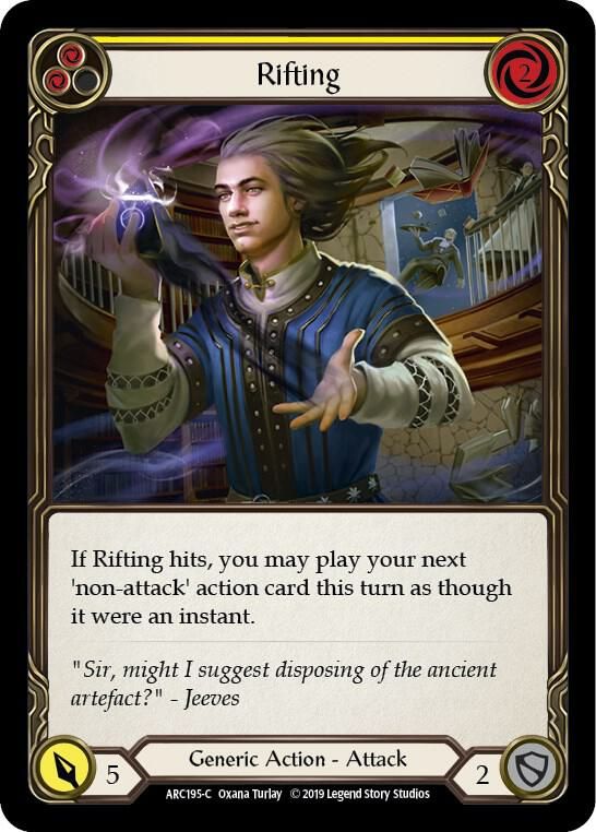 Rifting (Yellow) - Arcane Rising (ARC) Arcane Rising