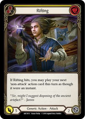 Rifting (Yellow) - Arcane Rising (ARC) Arcane Rising