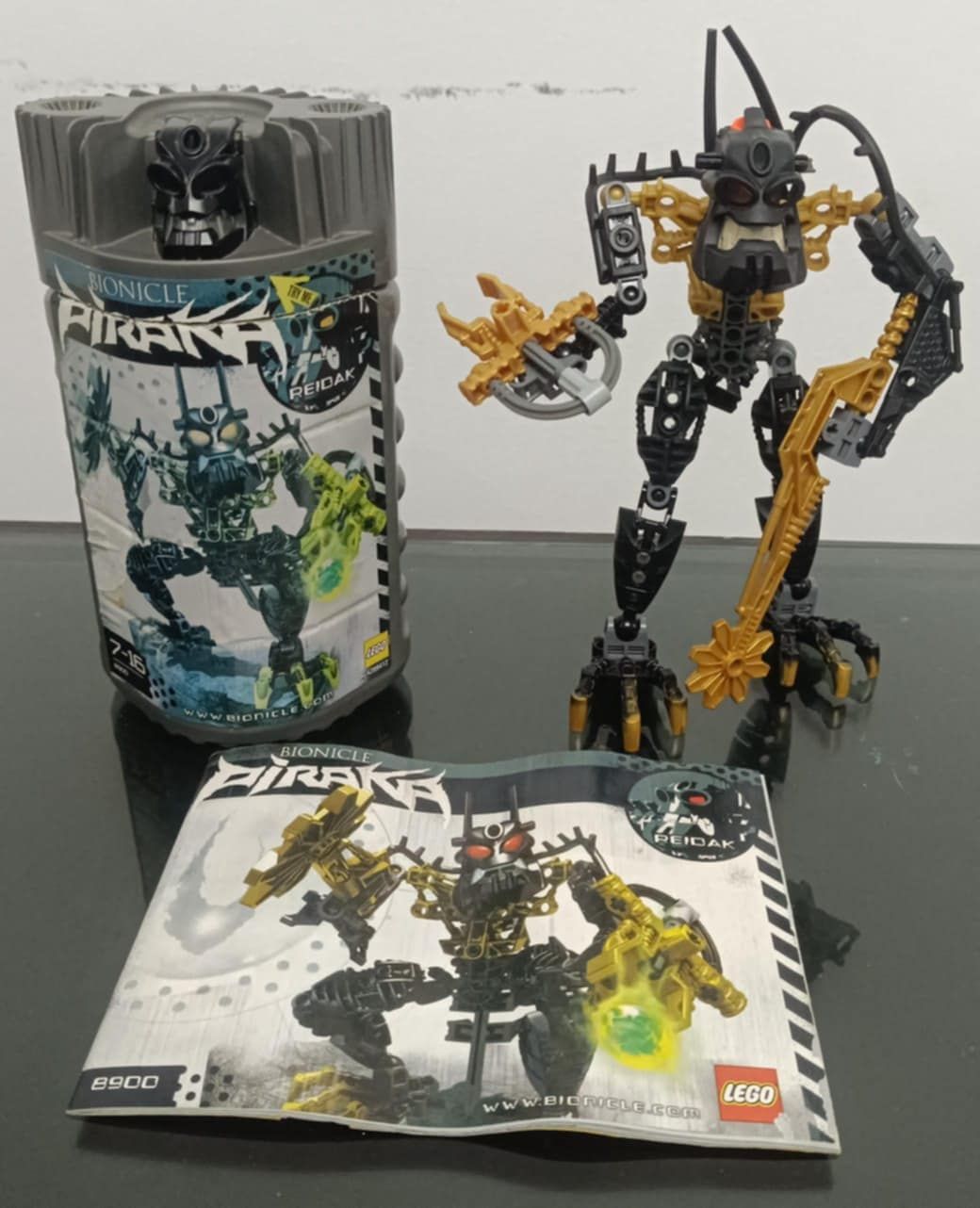 SH14 Reidak Bionicle Figura Lego Completa Serie Piraka 8900