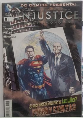 NELA-k, Injustice  Gods Among Us Issue #08 Fuego y Cenizas Español