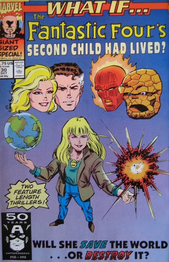NELA-k,  What If Comic Fantastic Four Comic Issue 30 Second Child Had Lived