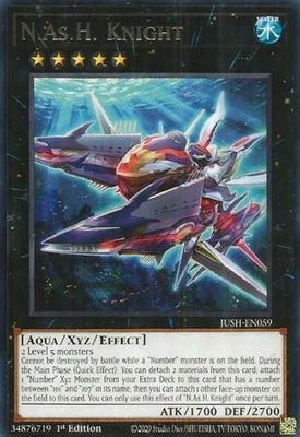 N.As.H. Knight - JUSH-EN059 - Rare 1st Edition Justice Hunters 1st Edition Singles