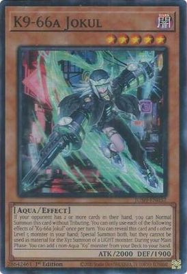 K9-66a Jokul - JUSH-EN032 - Super Rare 1st Edition Justice Hunters 1st Edition Singles