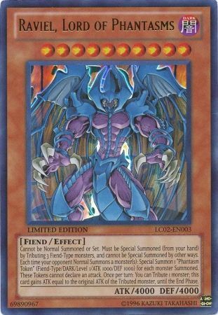 Raviel, Lord of Phantasms - LC02-EN003 - Ultra Rare Limited Edition Legendary Collection 2: The Duel Academy Years [LCGX]