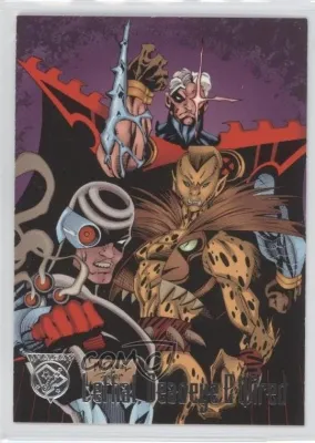 1996 Fleer Marvel/DC Amalgam Lethal Deadeye Wired #86