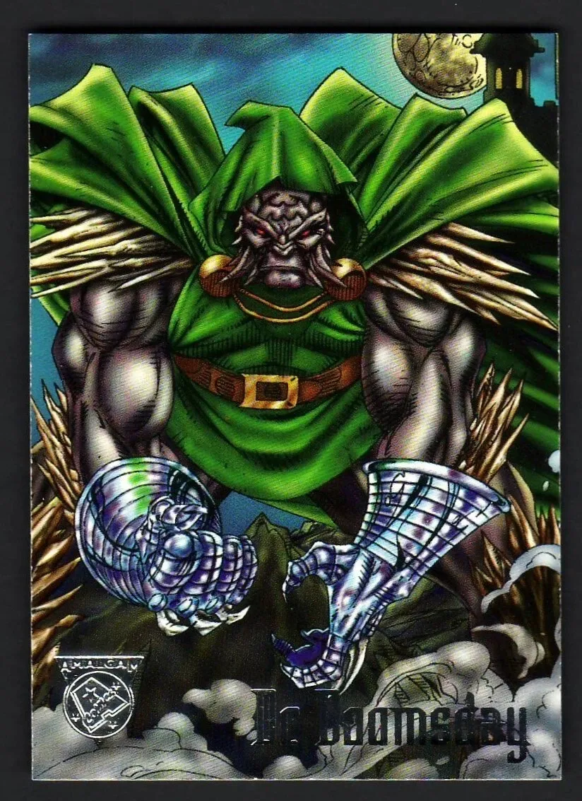 1996 AMALGAM BASE CARD 85 DR. DOOMSDAY