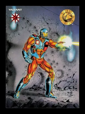 February, No. 1 X-O Manowar 60 Pyramid Trading Card TCG