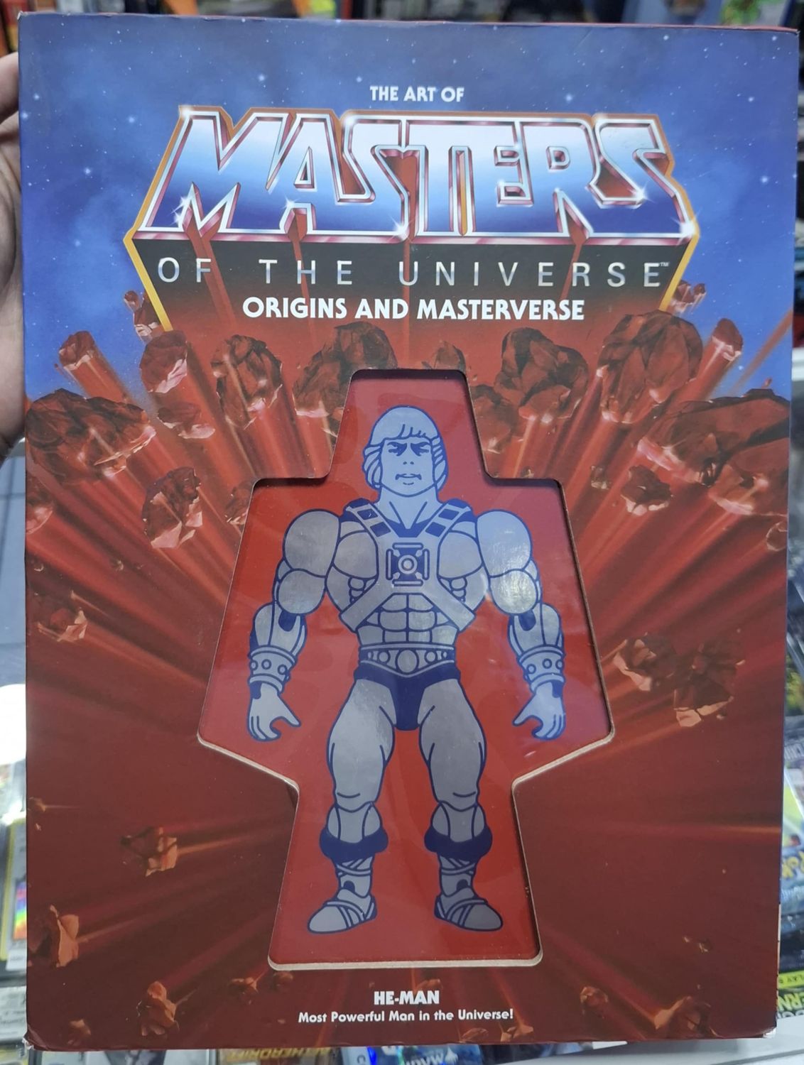 BAF1 The Art of Masters of The Universe Origins and Masterverse Completo Tapa Dura He Man