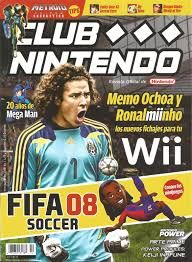 NELA-r, Club Nintendo Año 16 Numero 10 FIFA 08 Soccer  Revista