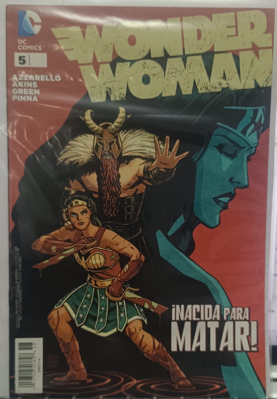 NELA-k, Wonder Woman Comic issue 5 Nacida Para Matar Español