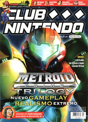 NELA-r, Club Nintendo Año 18 Numero 9 Metroid Trilogy  Revista