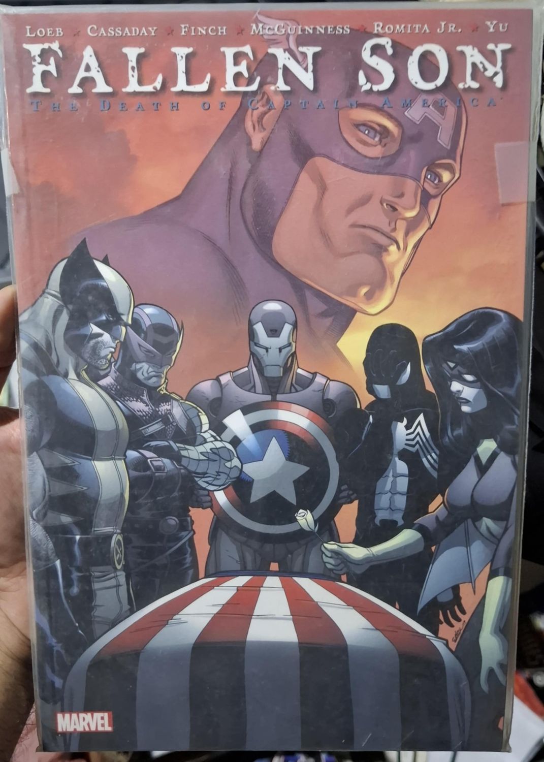 BAF1 Fallen Son Comic TP Marvel