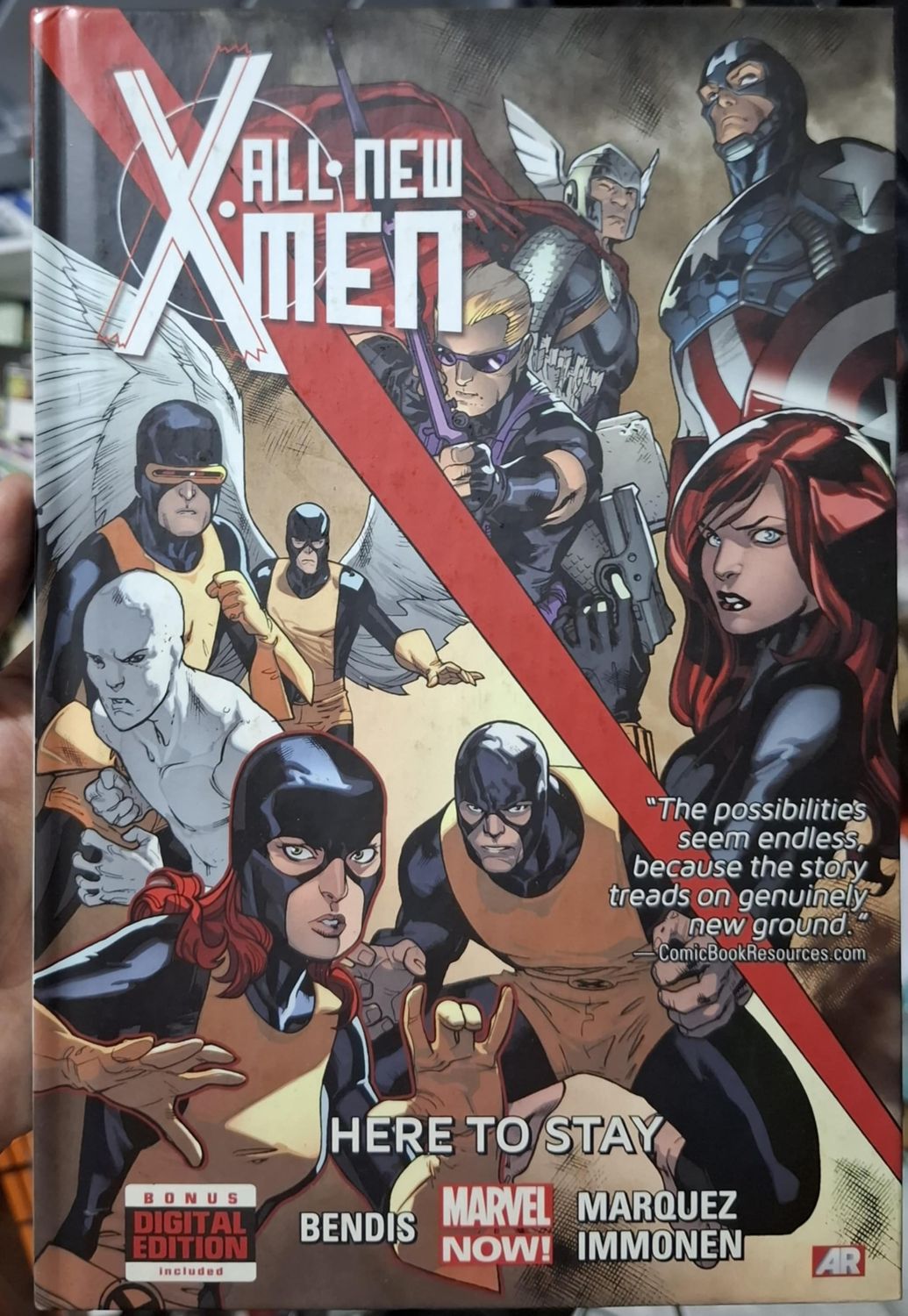 BAF1 All New X Men Comic Here to Stay Tapa Dura TP