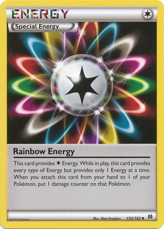 Rainbow Energy - 152/162 - Uncommon XY: Breakthrough Singles