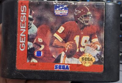 BAF1 NFL Football 94 Sega Genesis Cartucho