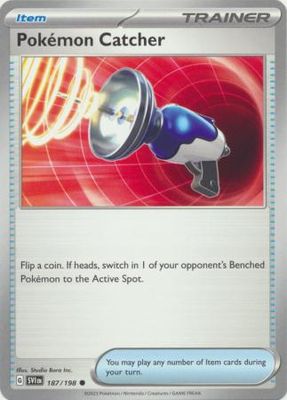 SJ Pokemon Catcher - 187/198 - Common Scarlet &amp; Violet (Base Set) Singles