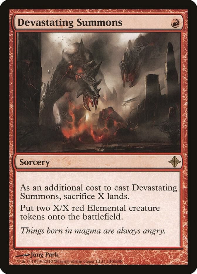 SJ Devastating Summons - Rise of the Eldrazi (ROE) Rise of the Eldrazi