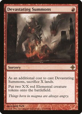 SJ Devastating Summons - Rise of the Eldrazi (ROE) Rise of the Eldrazi