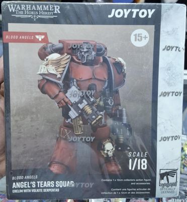 SJ Angels Tears Squad Nuevo Sellado Erelim with Volkite Serpentas Warhammer Joytoy 1/18