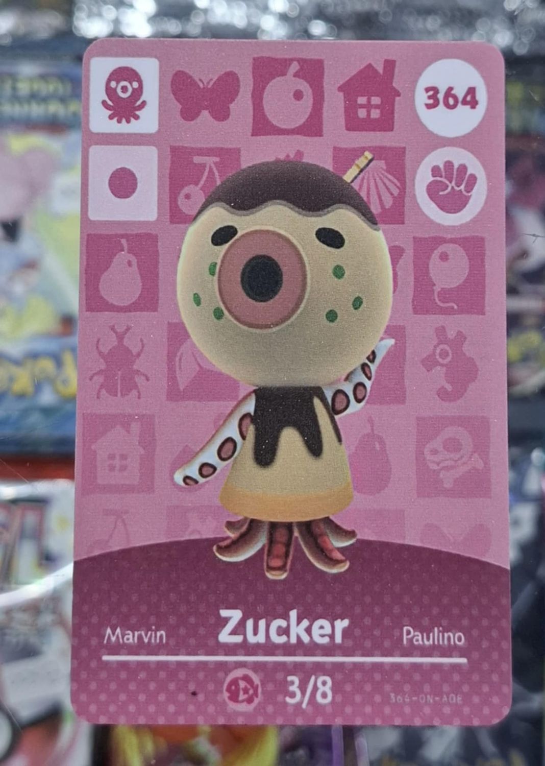 BAF1 Animal Crossing Amiibo Card Zucker