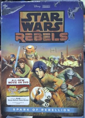 BAF1 Star Wars Rebels DVD Usado Completo Espanol Ingles Frances