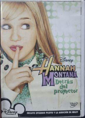 BAF1 Hannah Montana Detras del Proyector DVD Completo Espanol Portugues Japones Ingles