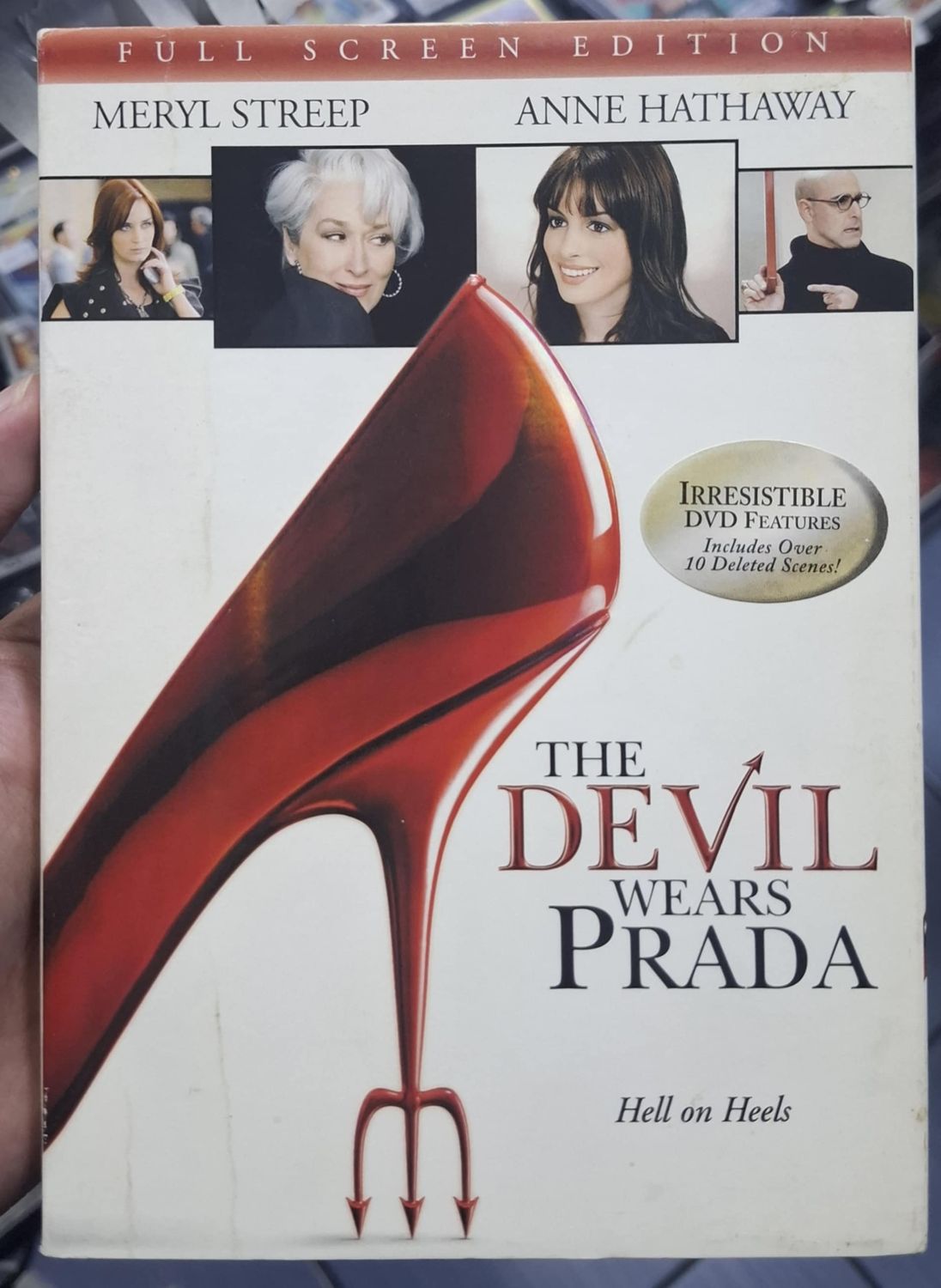BAF1 The Devil Wears Prada DVD Usado Completo  El Diablo Viste a la Moda Espanol Ingles Frances