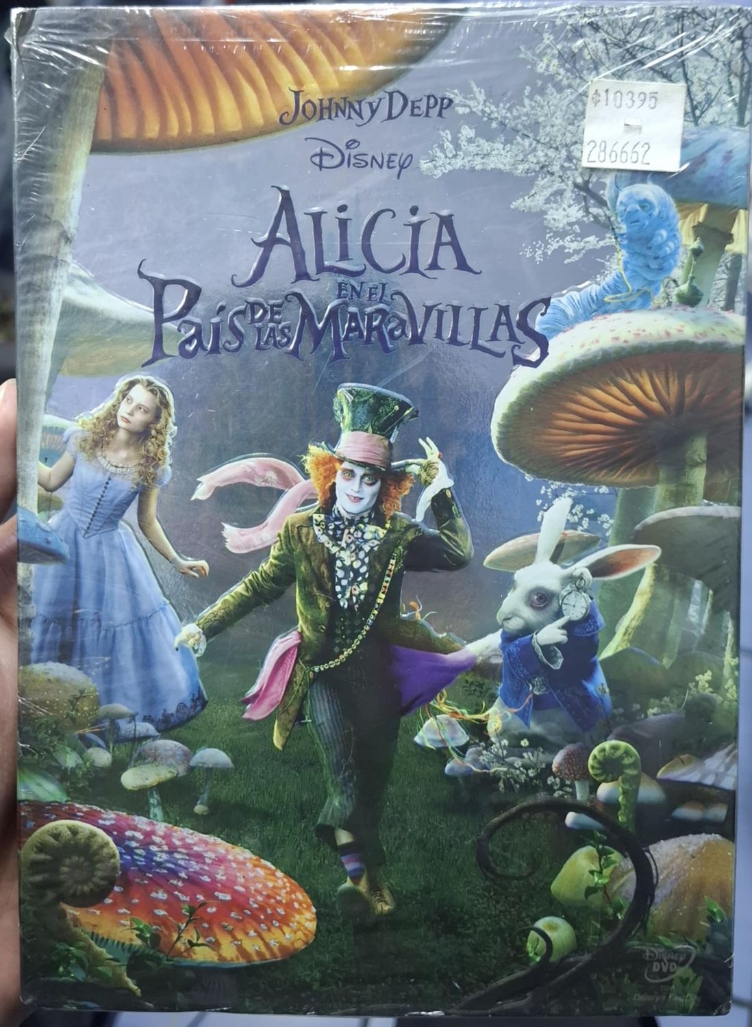 BAF1 Alicia en el Pais de las Maravillas DVD Usado Completo Espanol Ingles Frances