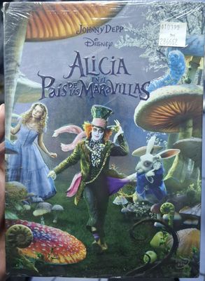 BAF1 Alicia en el Pais de las Maravillas DVD Usado Completo Espanol Ingles Frances