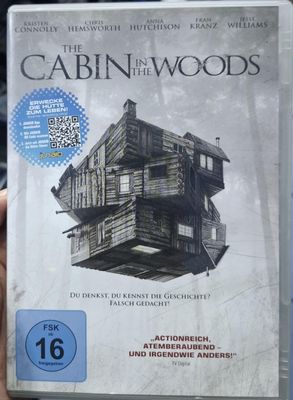 BAF1 The Cabin in the Woods DVD Usado Completo Ingles DVD Terror