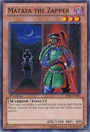 SJ Mataza the Zapper - BP02-EN025 - Common 1st Edition Battle Pack 2: War of the Giants 1st Edition Singles